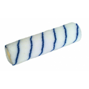 Verfroller nylon 18cm blauwe streep